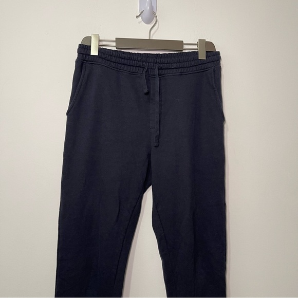Frank And Oak Men’s Navy Blue Jogger Pants – Organic Cotton Sweatpants Size M - Picture 2 of 9